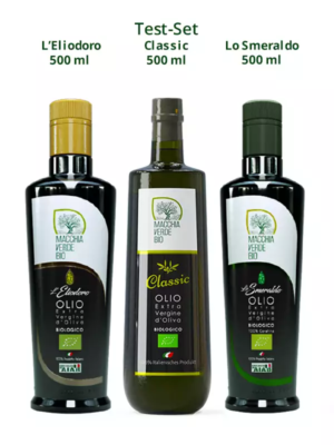 Probierset unserer Bio Olivenöle