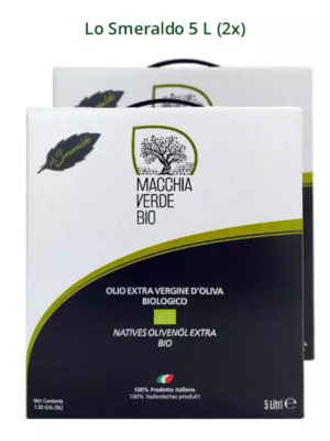 Bio Olivenöl 5 Liter im Bag in Box, Olivenöl Kanister aus Italien